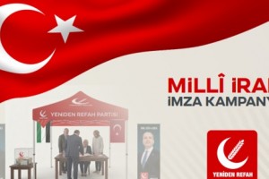 Yeniden Refah’tan İmza Seferberliği: “Sessiz Kalma, İmzanı At”